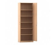 Flexeo® Drehtüren Schrank 6 Fächer = 6 Ordnerhöhen 1