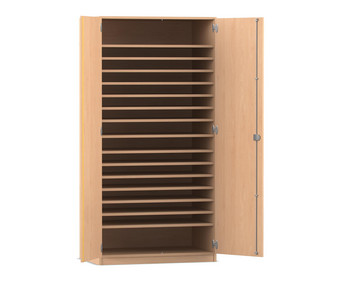 Flexeo® Papierschrank Lars 16 Fächer