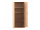 Flexeo® Drehtüren Schrank 5 Fächer = 5 Ordnerhöhen